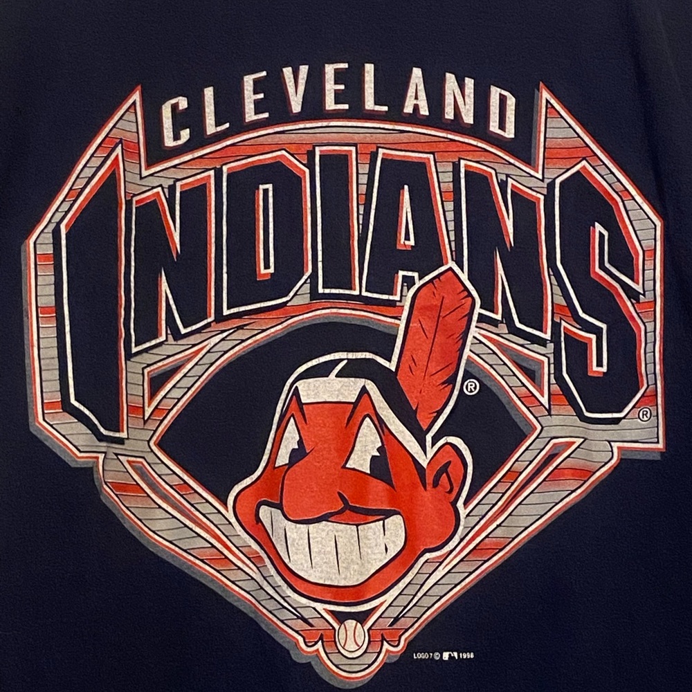 Vintage 1998 Cleveland Indians MLB Tee Size Large
